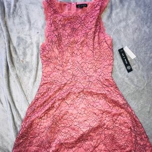 Mauve lace women’s dress